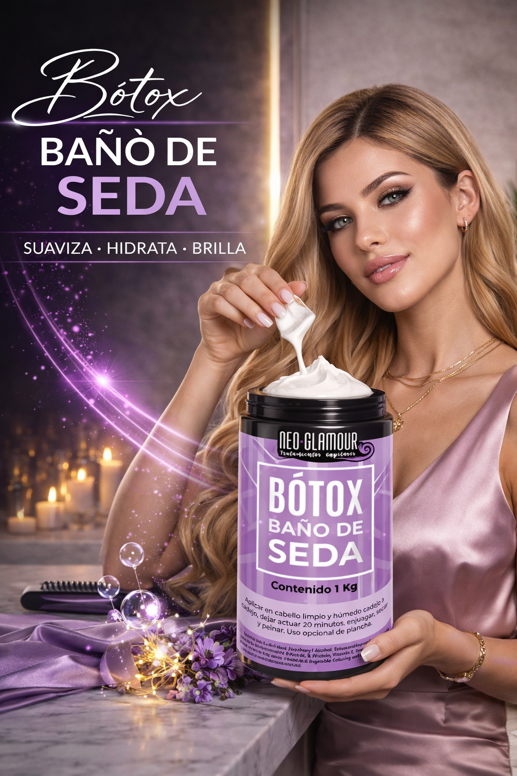 Botox Capilar Baño de Seda Home Care